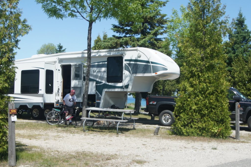 RV Campsites and Reviews 5/29/2010 Mackinaw Mill Creek Campground