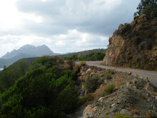 Winding Road along the Corsican Coast
