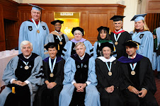 Alumni Award Medalists with President Bollinger