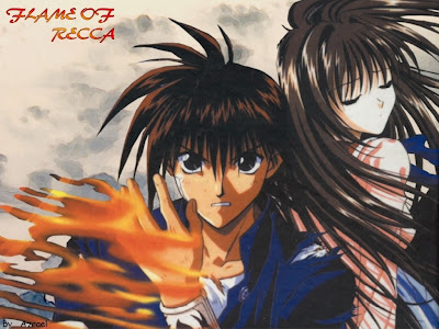 flame of recca wallpaper. yuugi