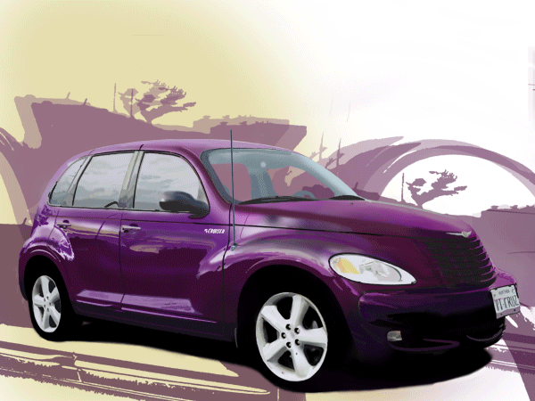 Purple Car 