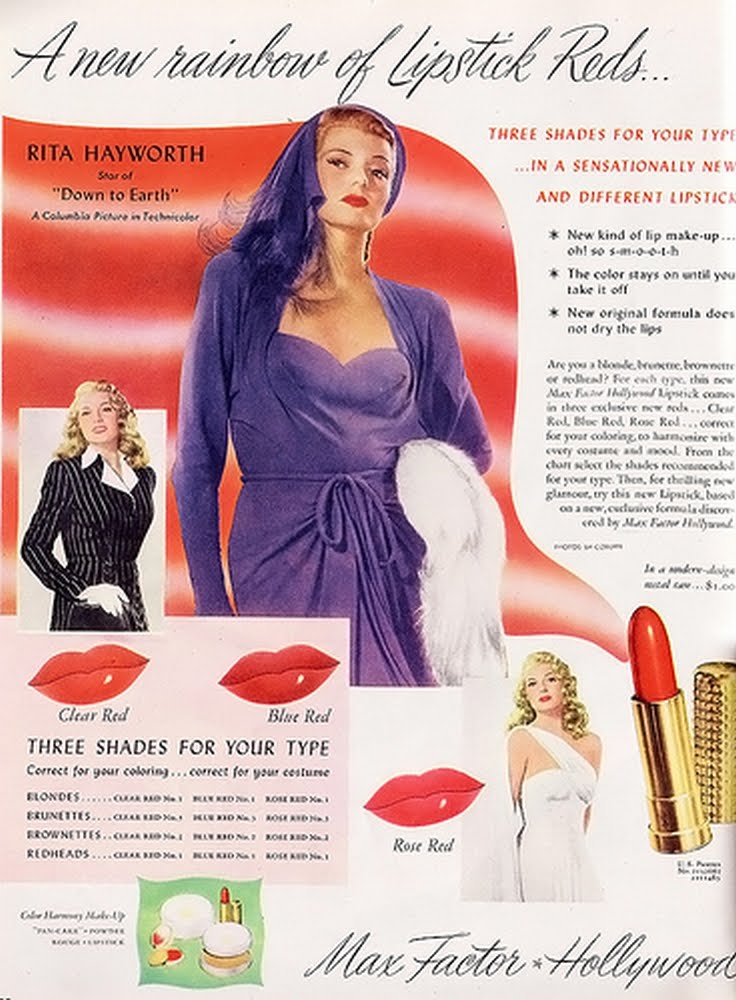 The History of Makeup - Max max factor pan stik makeup. The History of Makeup - Max