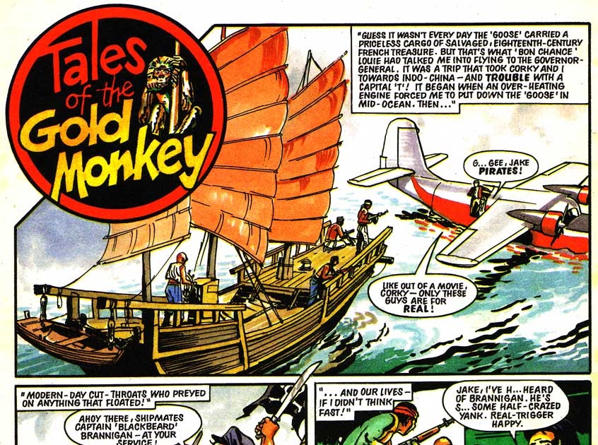 British Comic Art Tales of the Gold Monkey