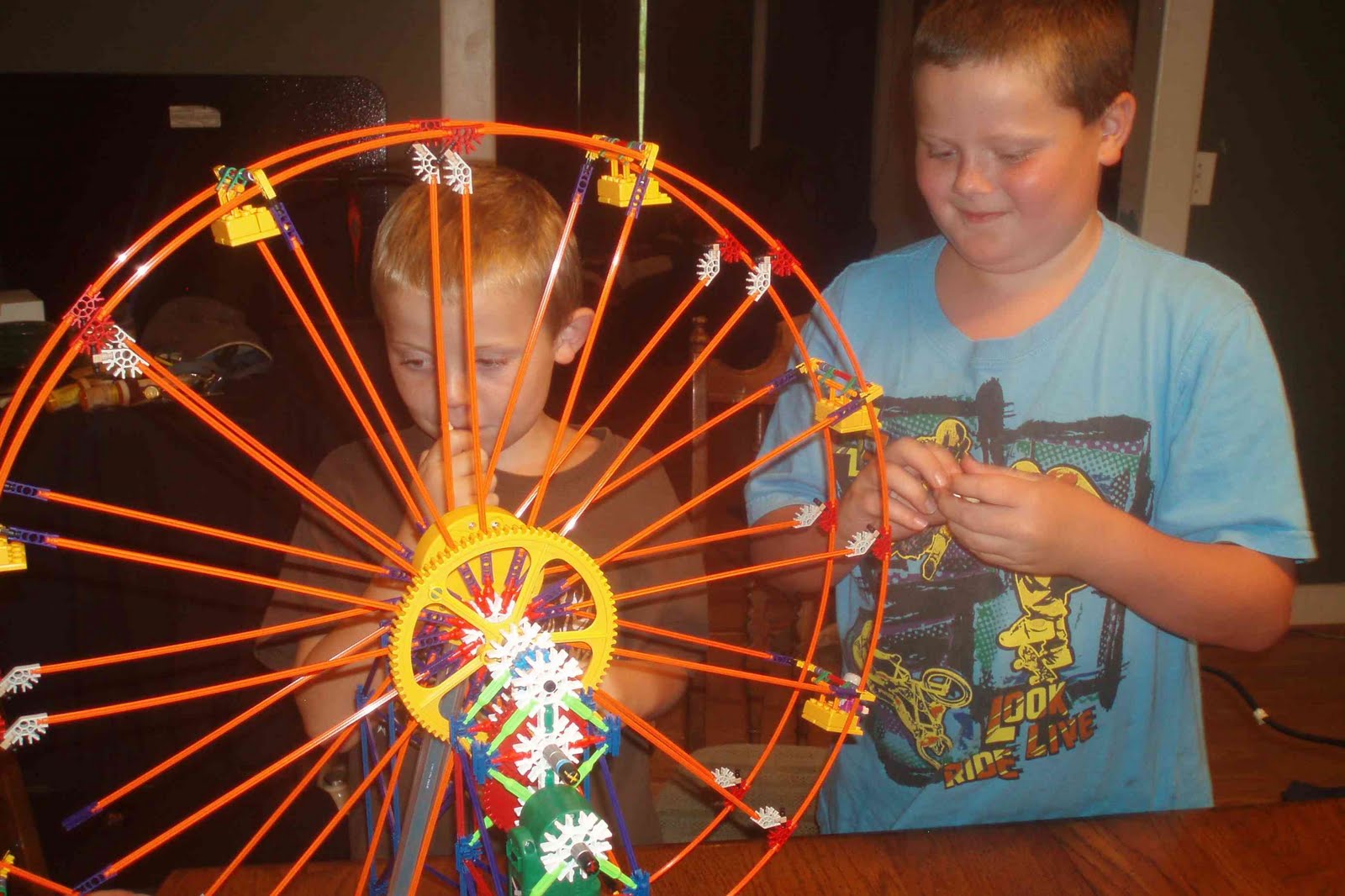 knex light up ferris wheel