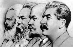 Marx,Engels,Lenine e Staline
