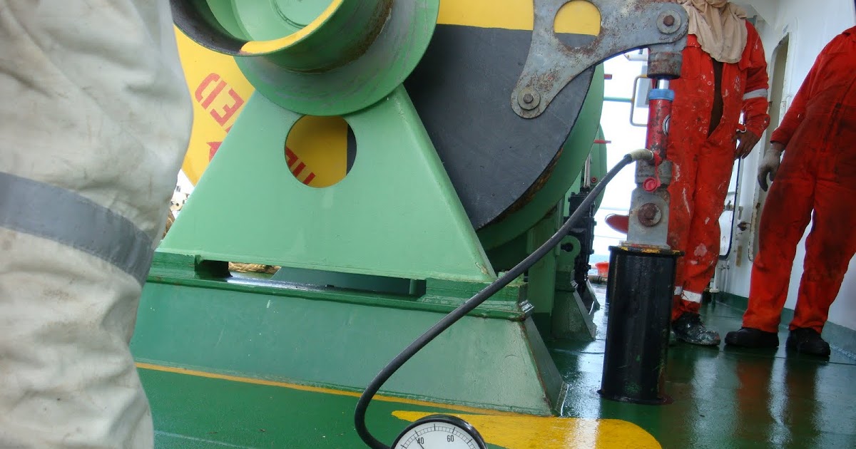 searchingnomad's world DECK MACHINERY MAINTENANCE PART OF SHIP’S SAFE