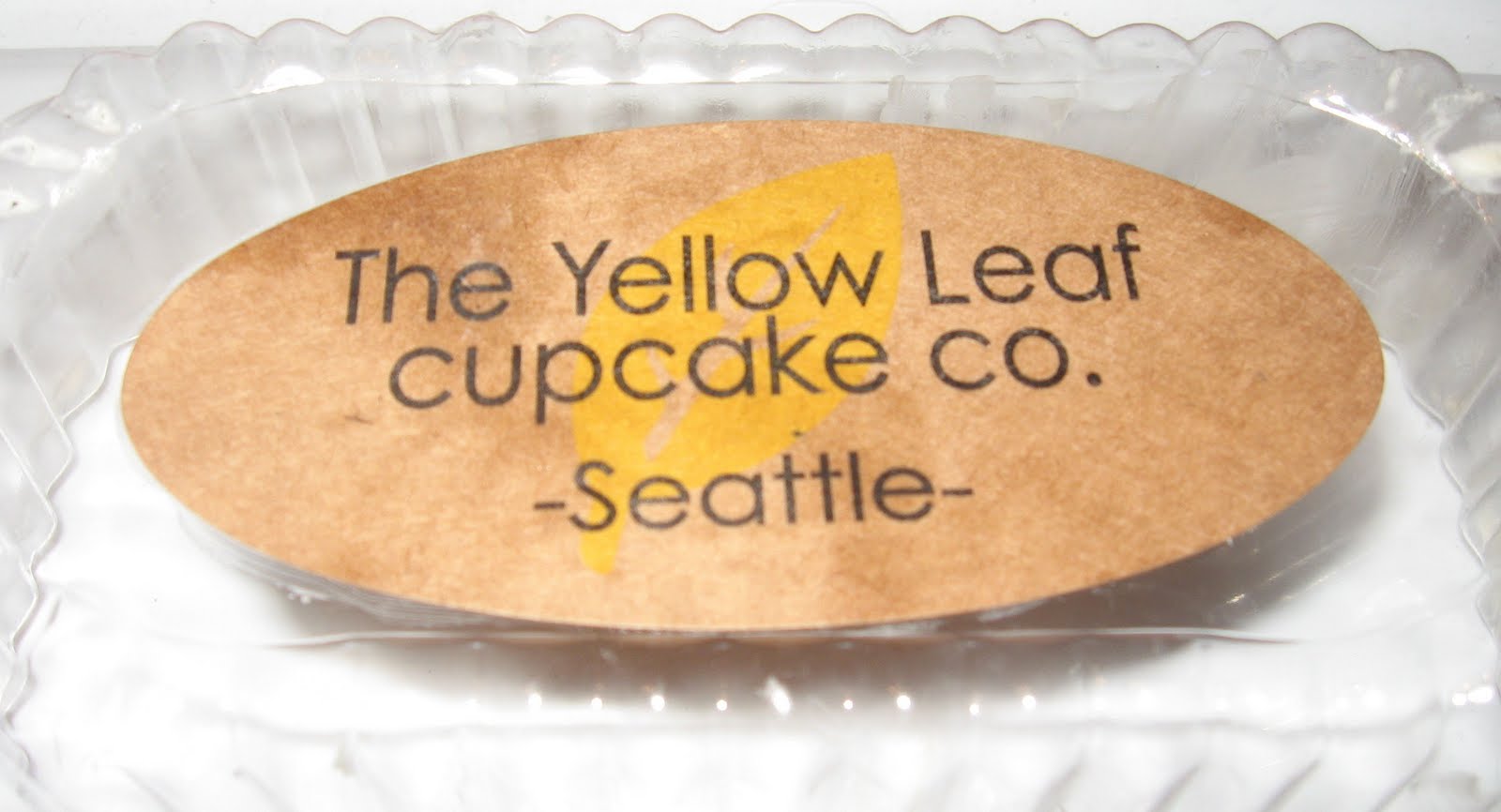 Yellow Leaf Cupcakes