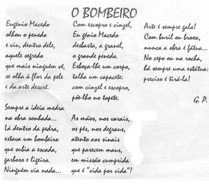 Poema para Eugénio Macedo