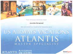 US Airways Vacations ATLANTIS Master Specialist