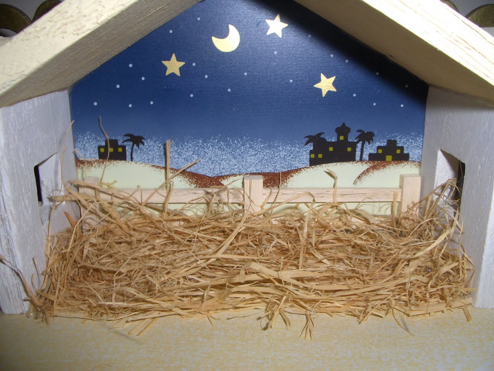 Sweet Craftiness Lakeland Bethlehem Advent Stable