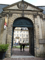 Entrance to Bayeux Tapestry