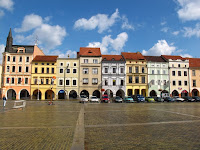 Cesky Budejovice town square