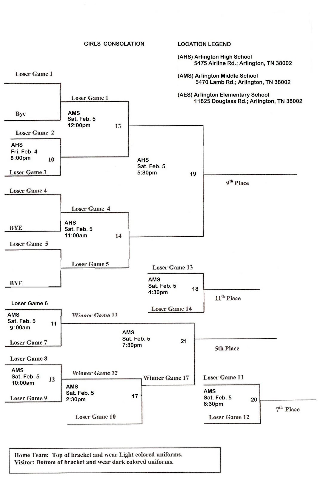 8 Team Consolation Tournament Bracket Printable vrogue.co