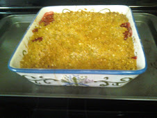 Strawberry & Rhubarb Butter Crunch - Desert