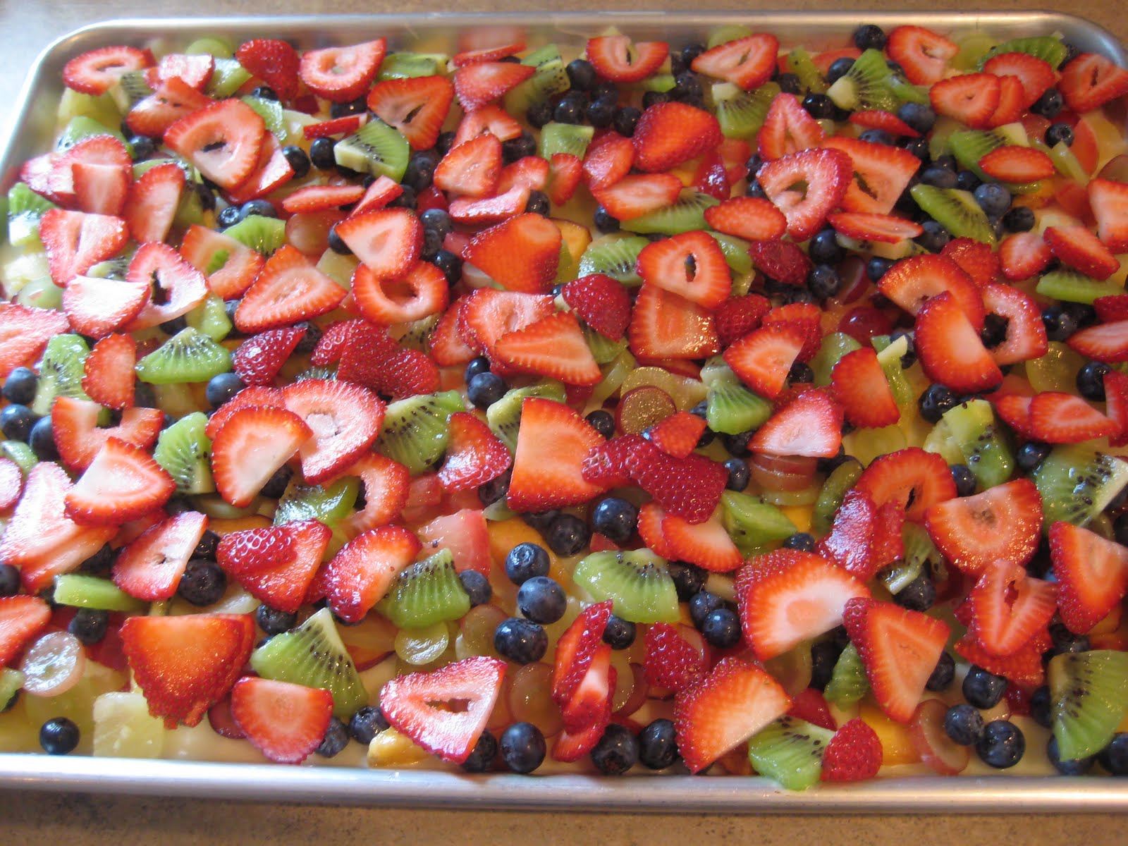 From Scratch Fruit Pizza