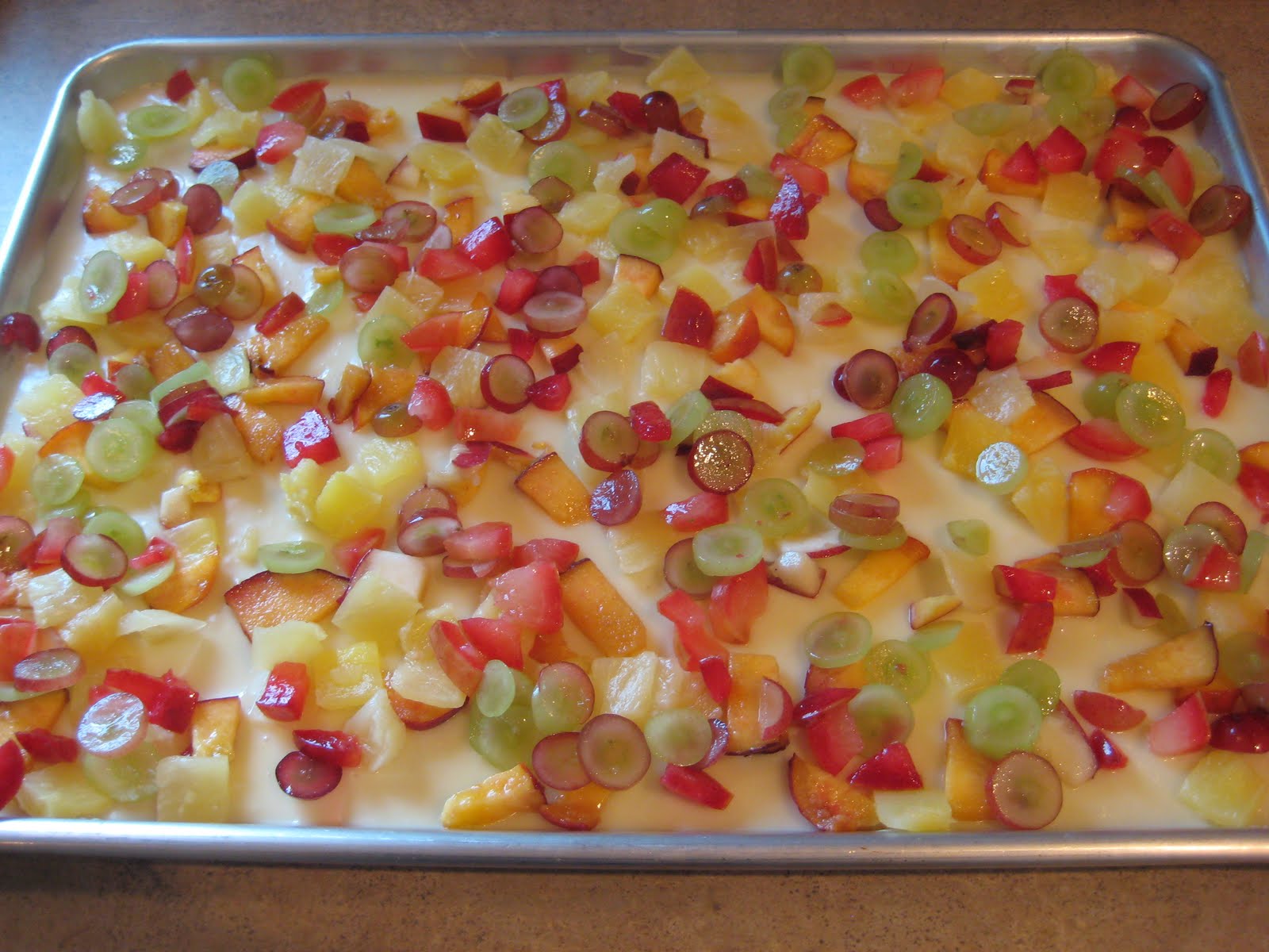 From Scratch Fruit Pizza