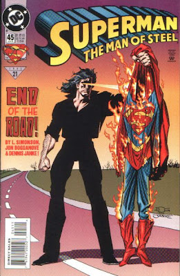 This issue revealed that Superman definitely isn't wearing underwear on the inside of his clothes.
