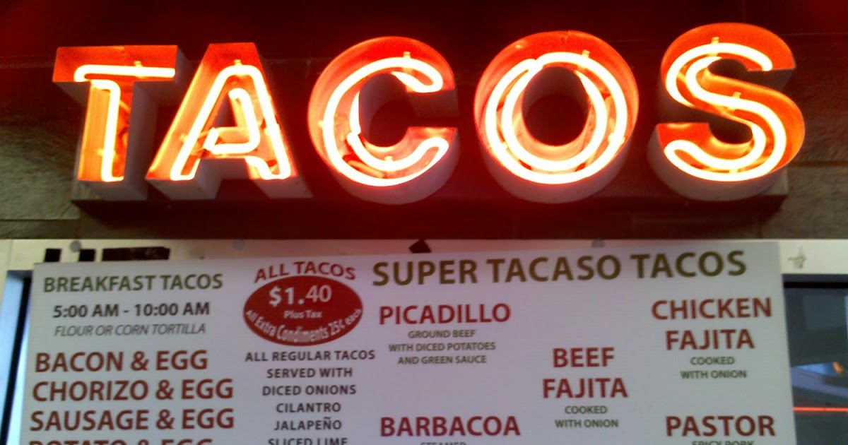 Foodie Uncensored Fuel City Tacos Dallas, Texas