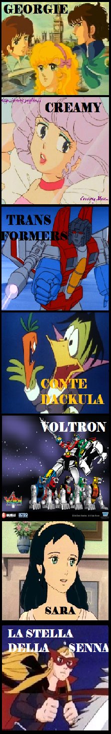 Cartoons from my childhood: