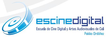 Escuela de Cine Digital y Arte Digital de Cali Pakiko Ordoñez.