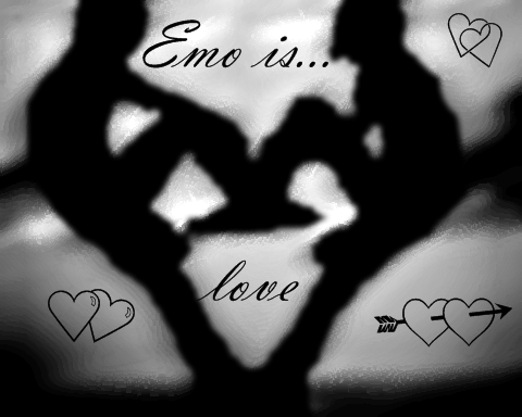 emo love kiss cartoon. Emo Love Cartoons Images. emo