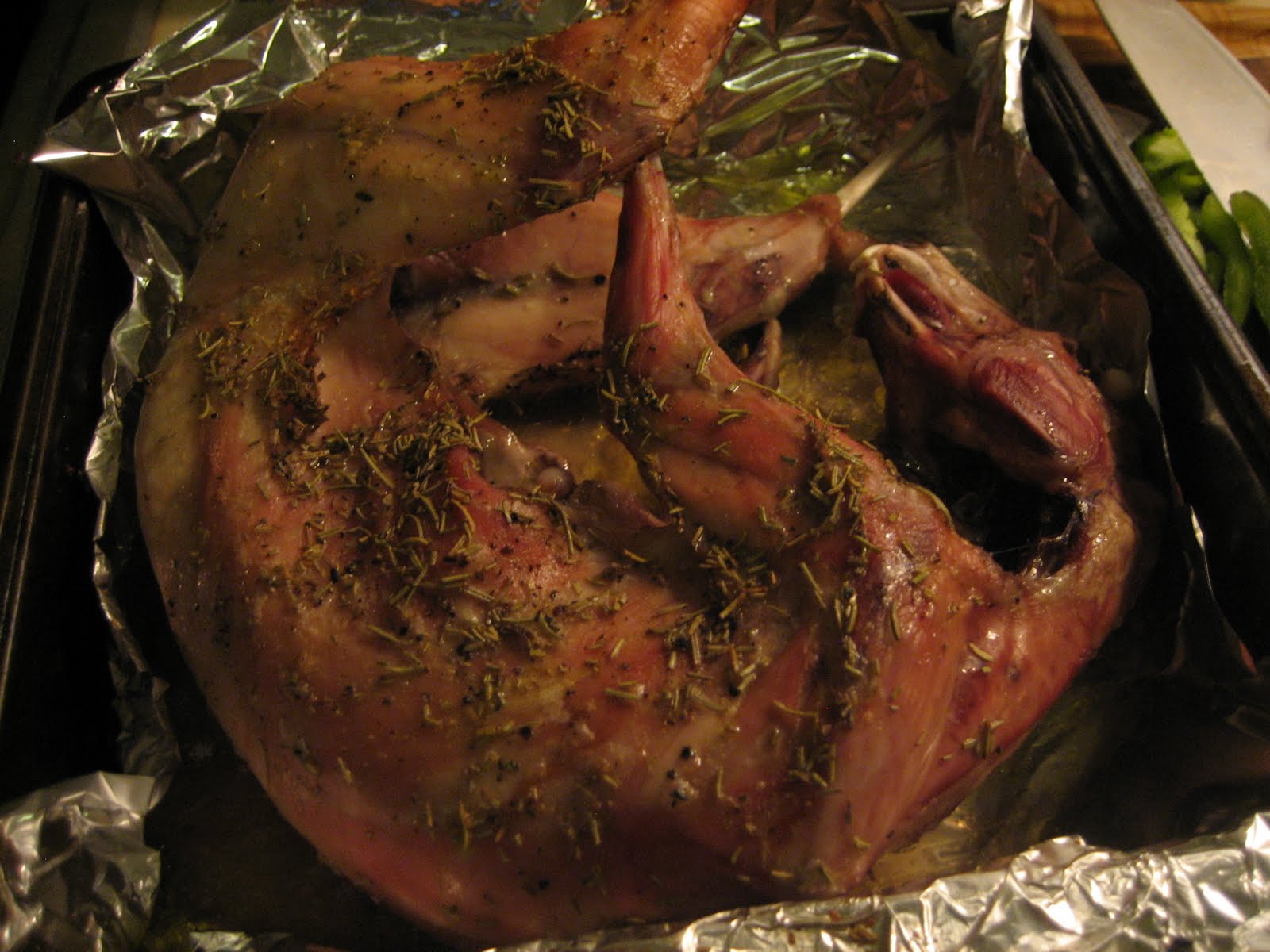 Coconut & Honey Roasted GarlicRosemary Rabbit