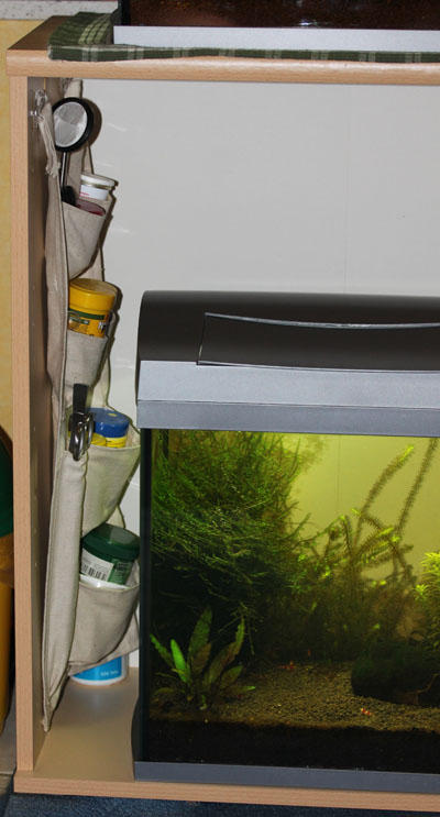 Mel's GaBaNäBu-Blog: Aufbewahrungstaschen für Aquariumschrank