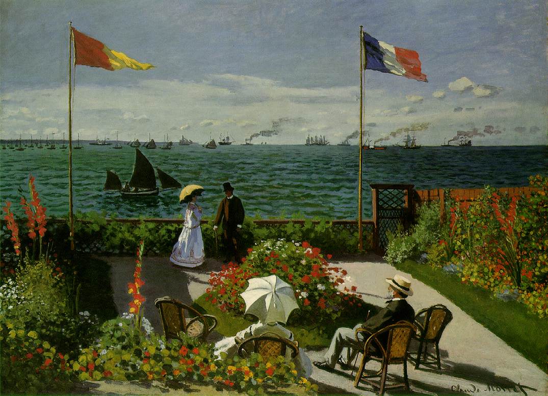 http://1.bp.blogspot.com/_kg4hZFWhsEU/TO010NYwM2I/AAAAAAAAAPM/J4VD60IXITU/s1600/Claude_Monet_-_1867_-_Garden_at_Sainte-Adresse.jpg