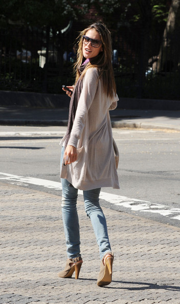 Alessandra Ambrosio Carrying Prada Candids