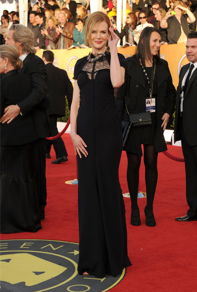 Nicole Kidman Sag Awards 2011. Nicole Kidman in Nina Ricci