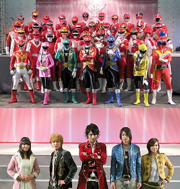 Red and White Cross: 35th Super Sentai and Sentai's Top List