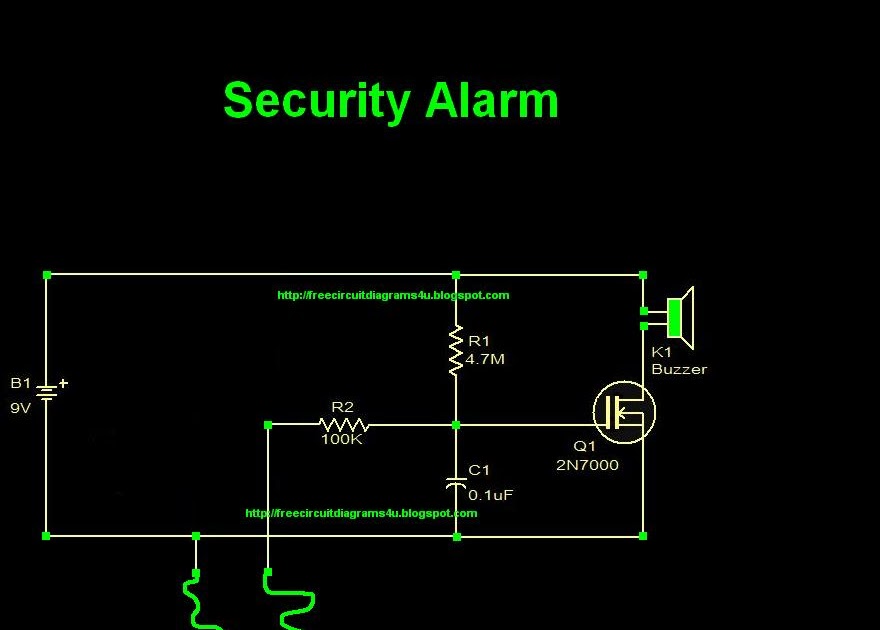 circuit diagram: Security alarm stereo amplifier wiring diagrams automotive 