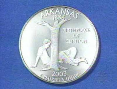 new Arkansas quarter