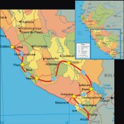 Route Around Peru