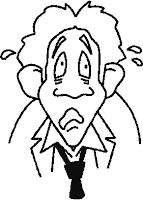 Google Image cartoon sweating