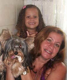Eu, kyara e mamãe