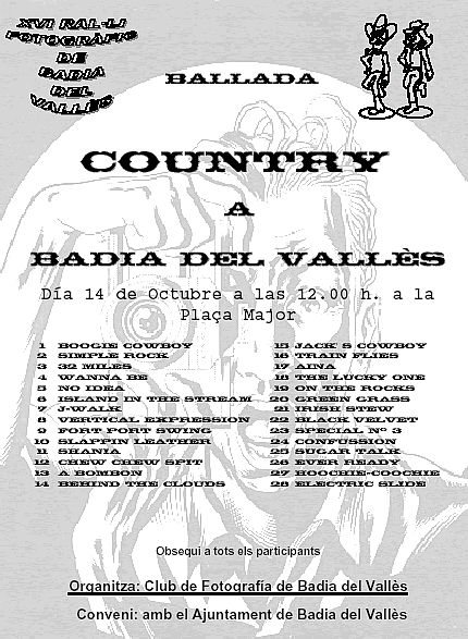 Ballada country a Badia del Vallès