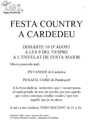 Festa country a Cardedeu