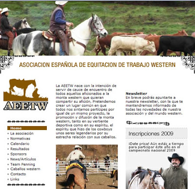 AEETW - Asociación Española de equitación de Trabajo Western