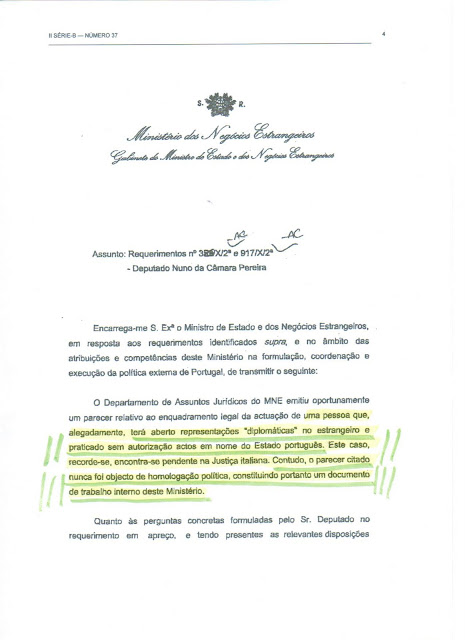 GAZZETTA UFFICIALE DELLA REPUBBLICA  DI PORTOGALLO "DIARIO DA REPUBLICA" DEL 12 MAGGIO 2007-PAG.2