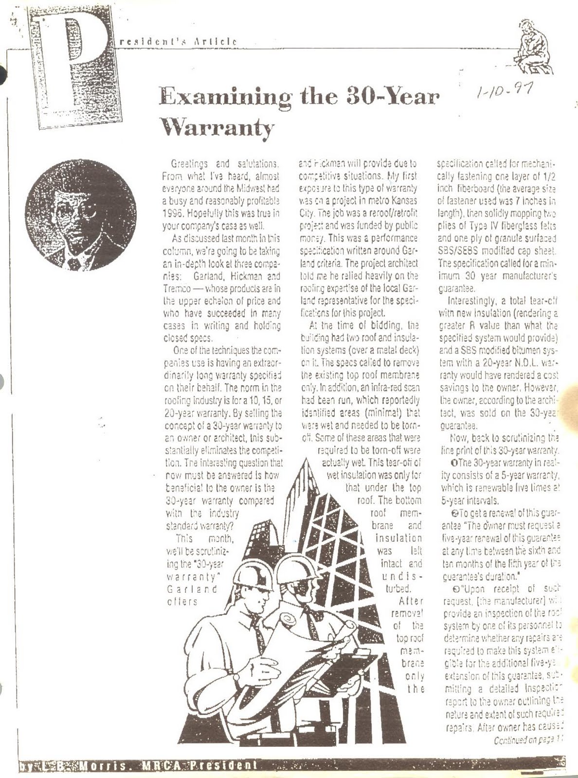 Roofing Scam Targeting Schools And Public Work July 2010