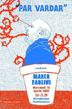 Recital Marco Paolini<br> Mercoledì 15 aprile ore 21.00
