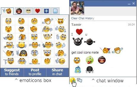 facebook smileys tag. Facebook smileys and emoticons