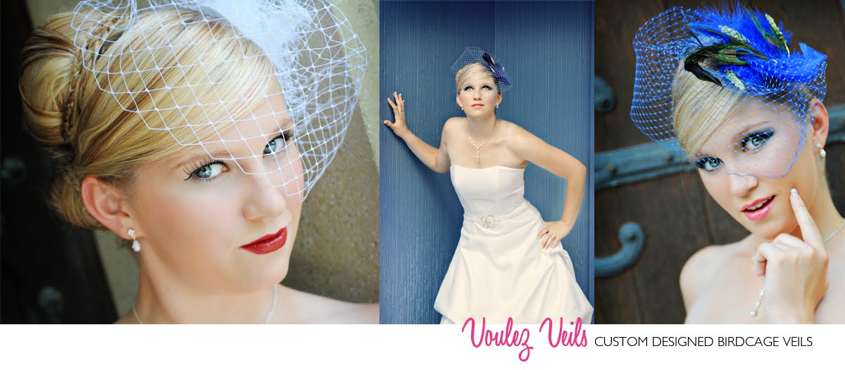 Voulez Veils - Custom Birdcage Veils