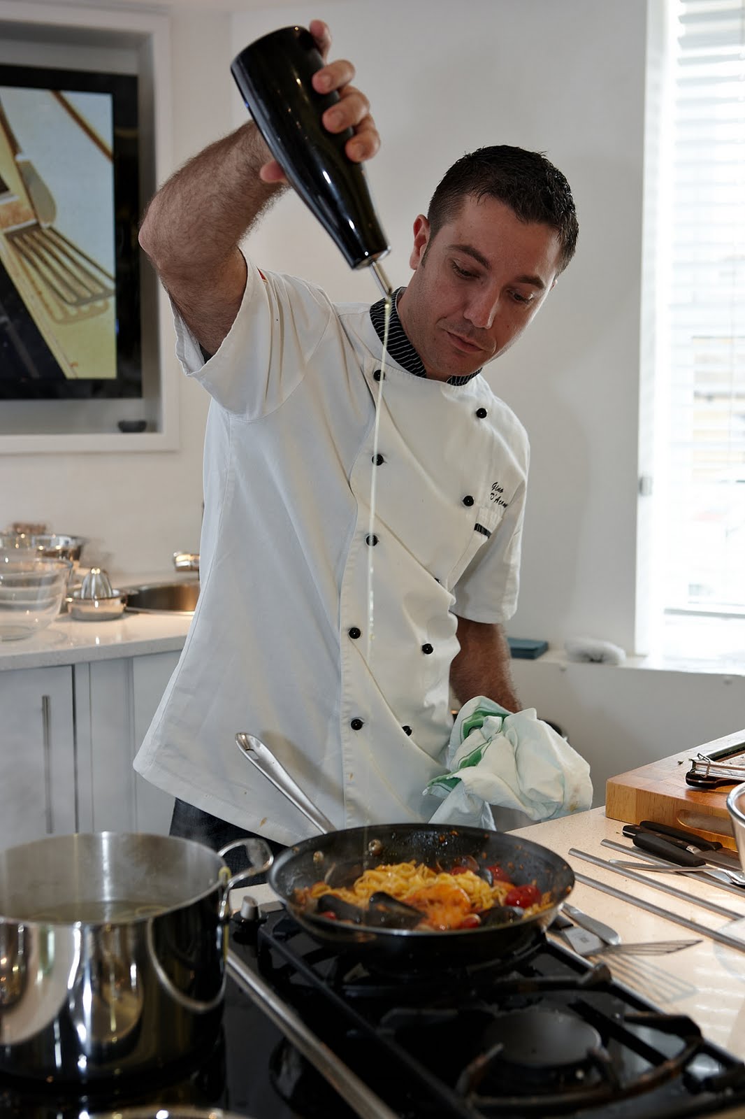 Photography one Gino D'Acampo comes to Yorkshire