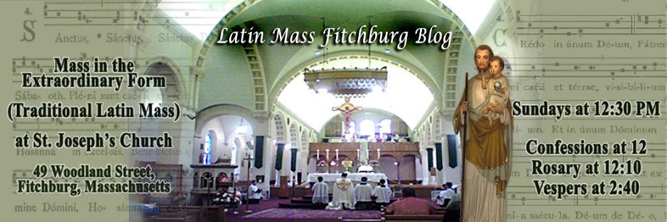 Latin Mass Fitchburg Blog