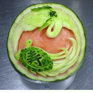 தர்பூசணியில் கலைவண்ணம் Watermelon+%283%29