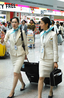 Korean Air Flight Stewardess