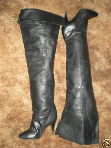 vintage thigh boots