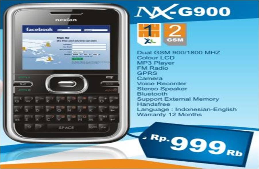 Imansulaimanblog Nexian Nx G900 Hp Murah Bergaya Blackberry